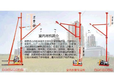 点击查看详细信息<br>标题：华友机械室内外通用小吊机 阅读次数：8787