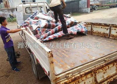 点击查看详细信息<br>标题：华友机械发货现场 阅读次数：8333